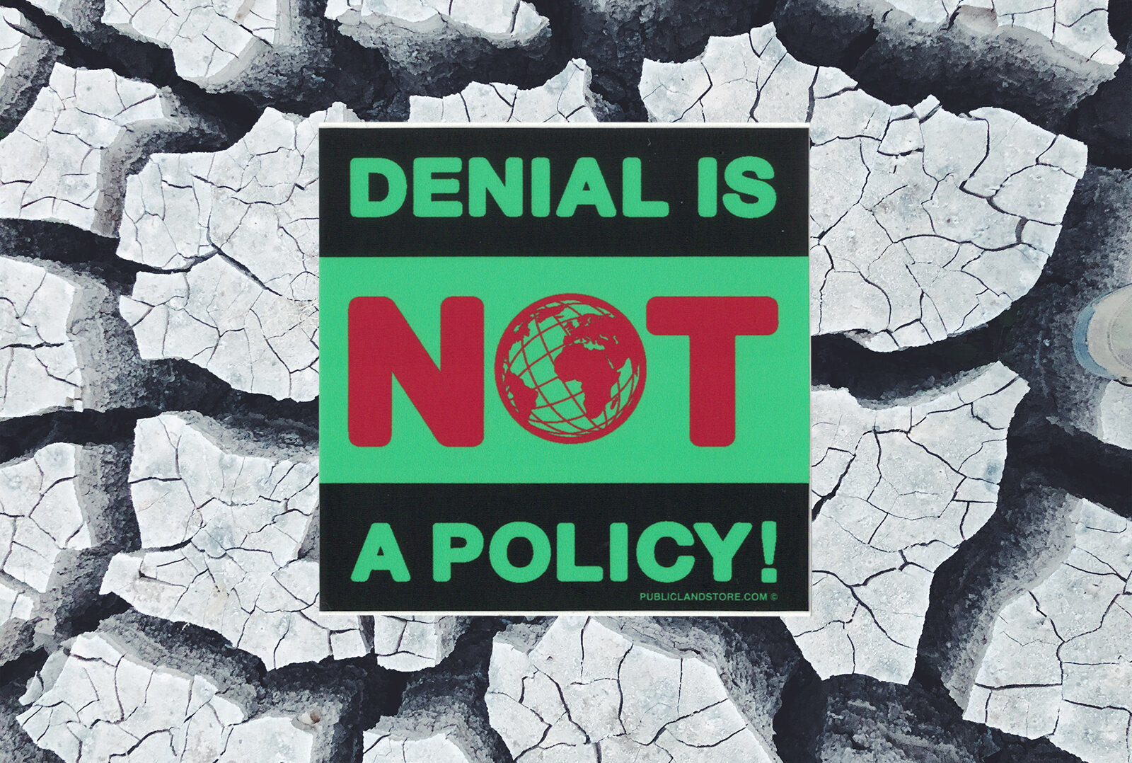 Denial Is Not a Policy! - Bumper Sticker