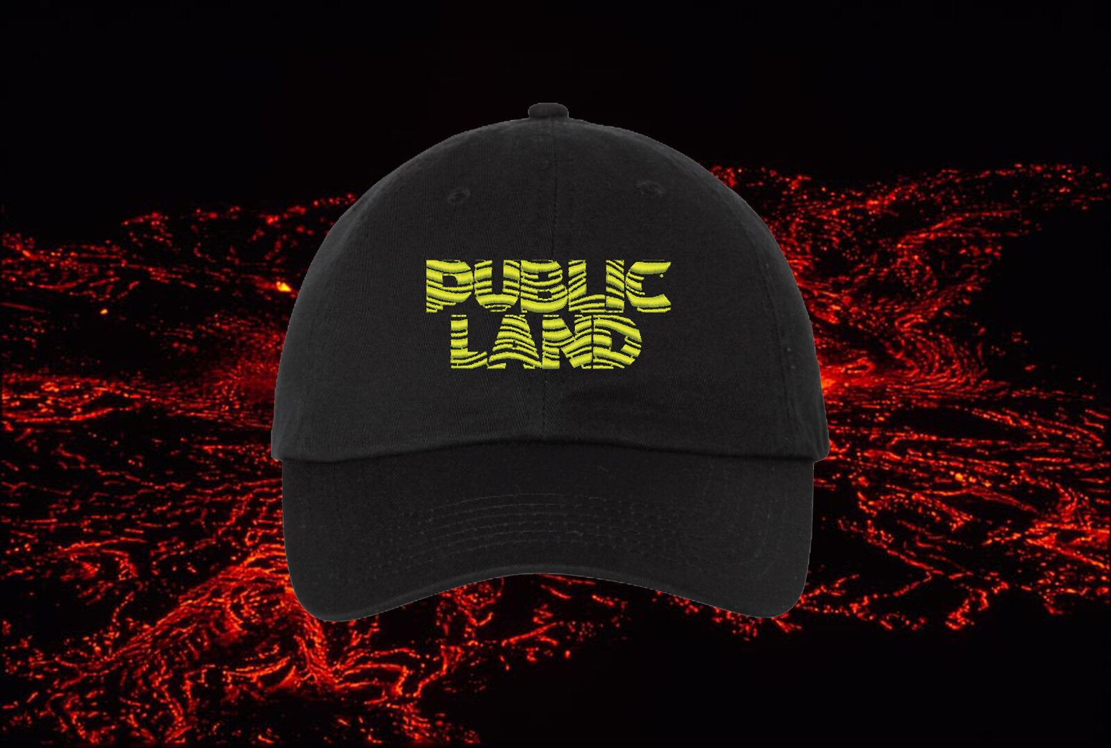 Public Land Wavy Hat - Black