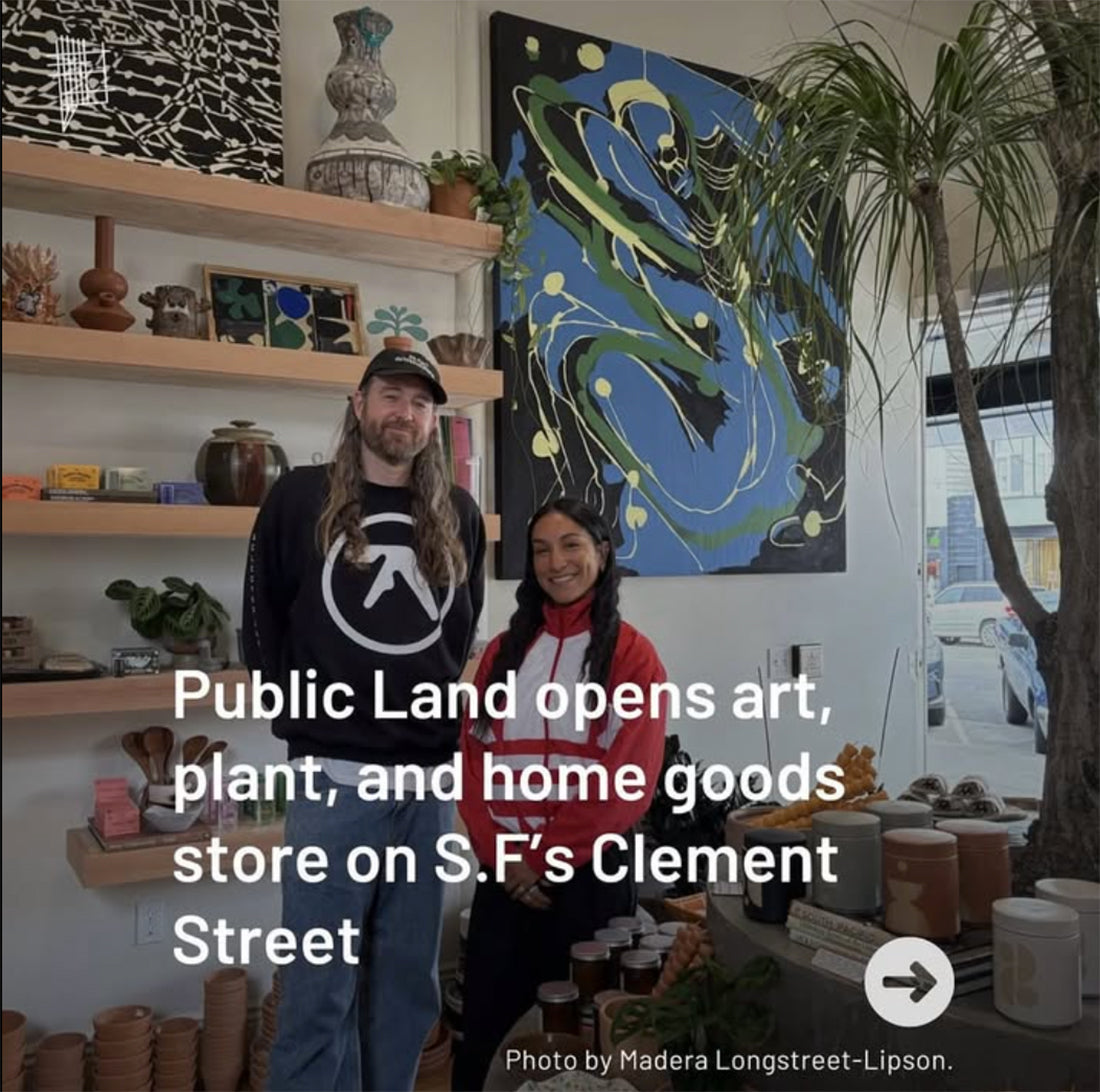 Public Land's new San Francisco store feature in Mission Local