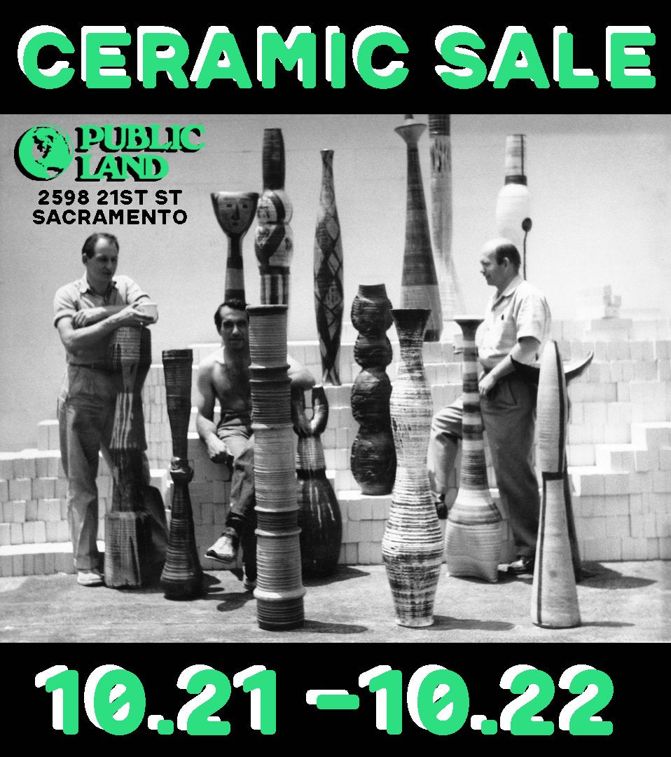 Ceramic Sale: 10/21 - 10/22