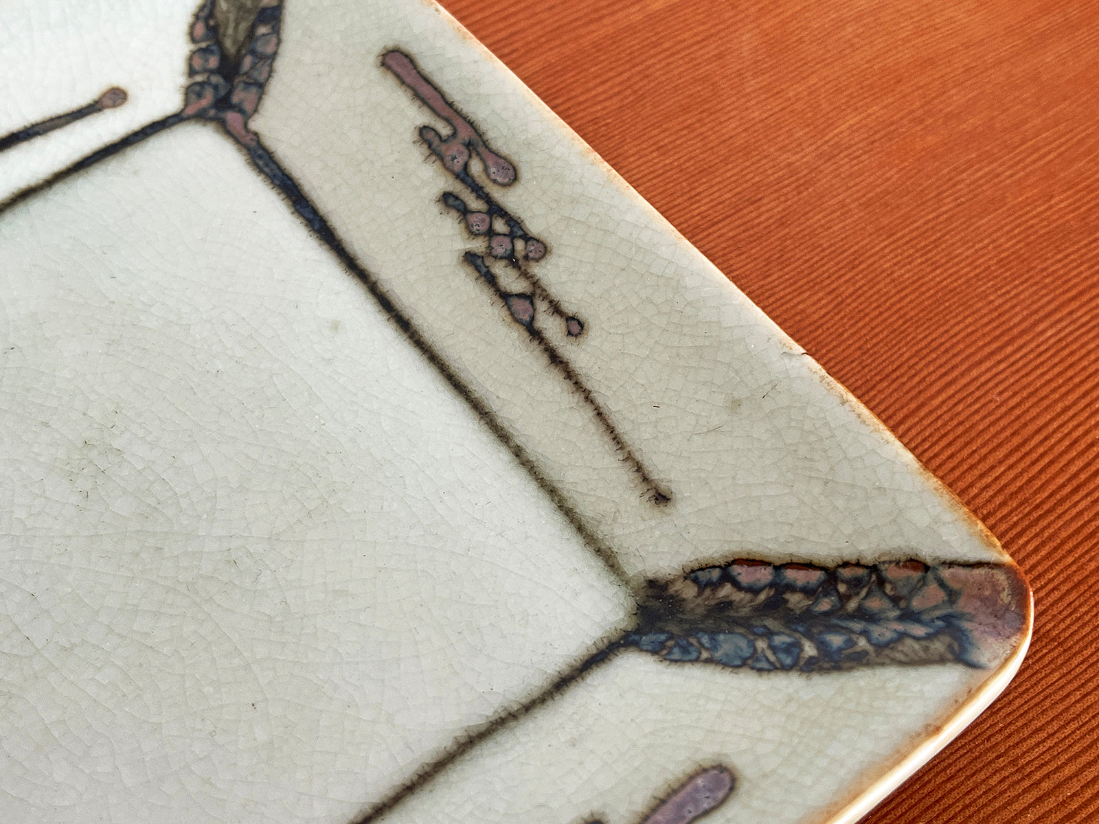 Vintage Square Japanese Dish