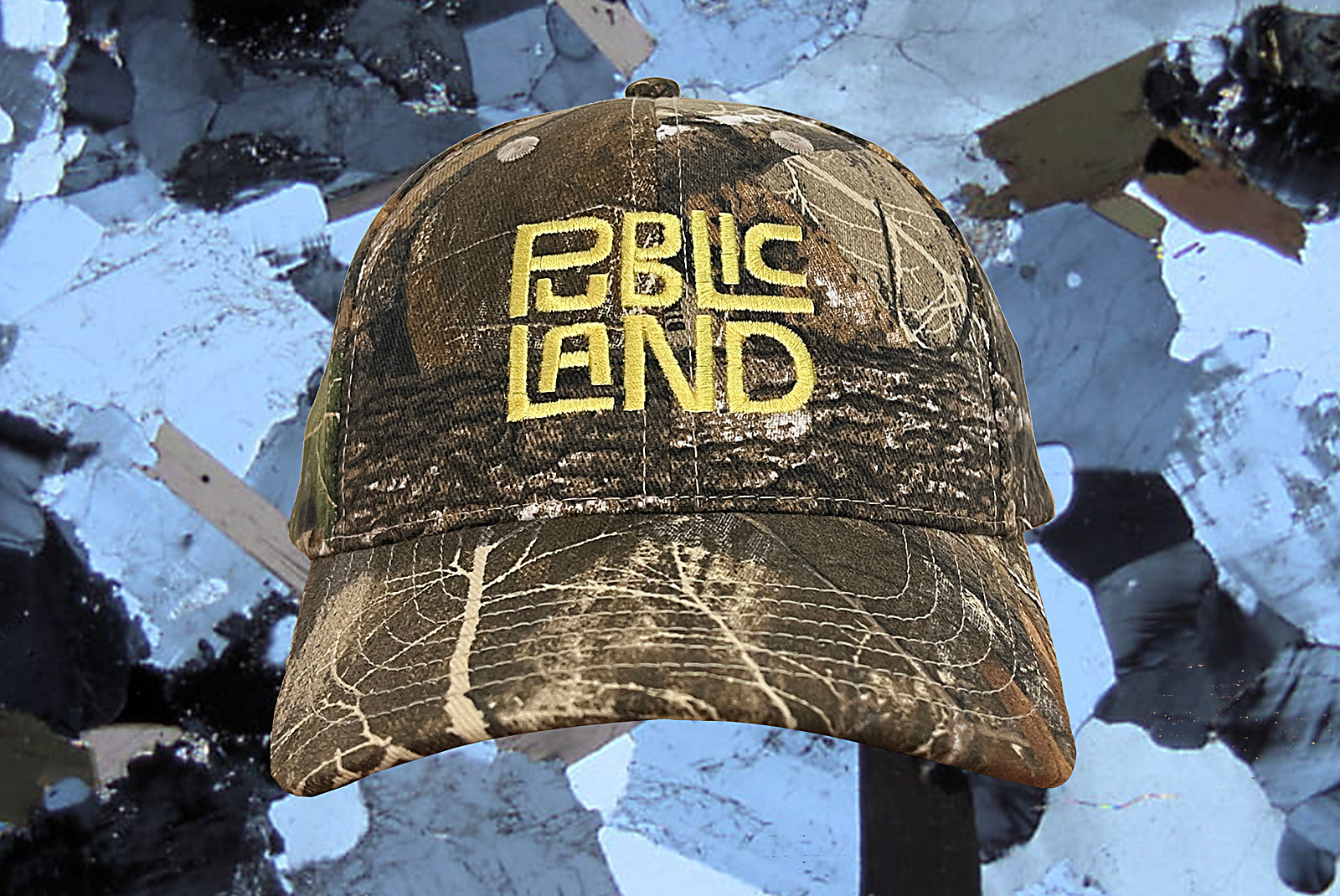 Public Land Yellow Camo Hat