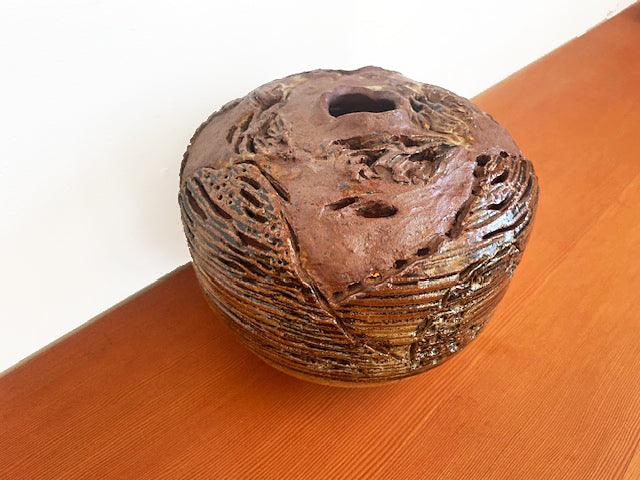 Signed Studio Tea Light Vessel
