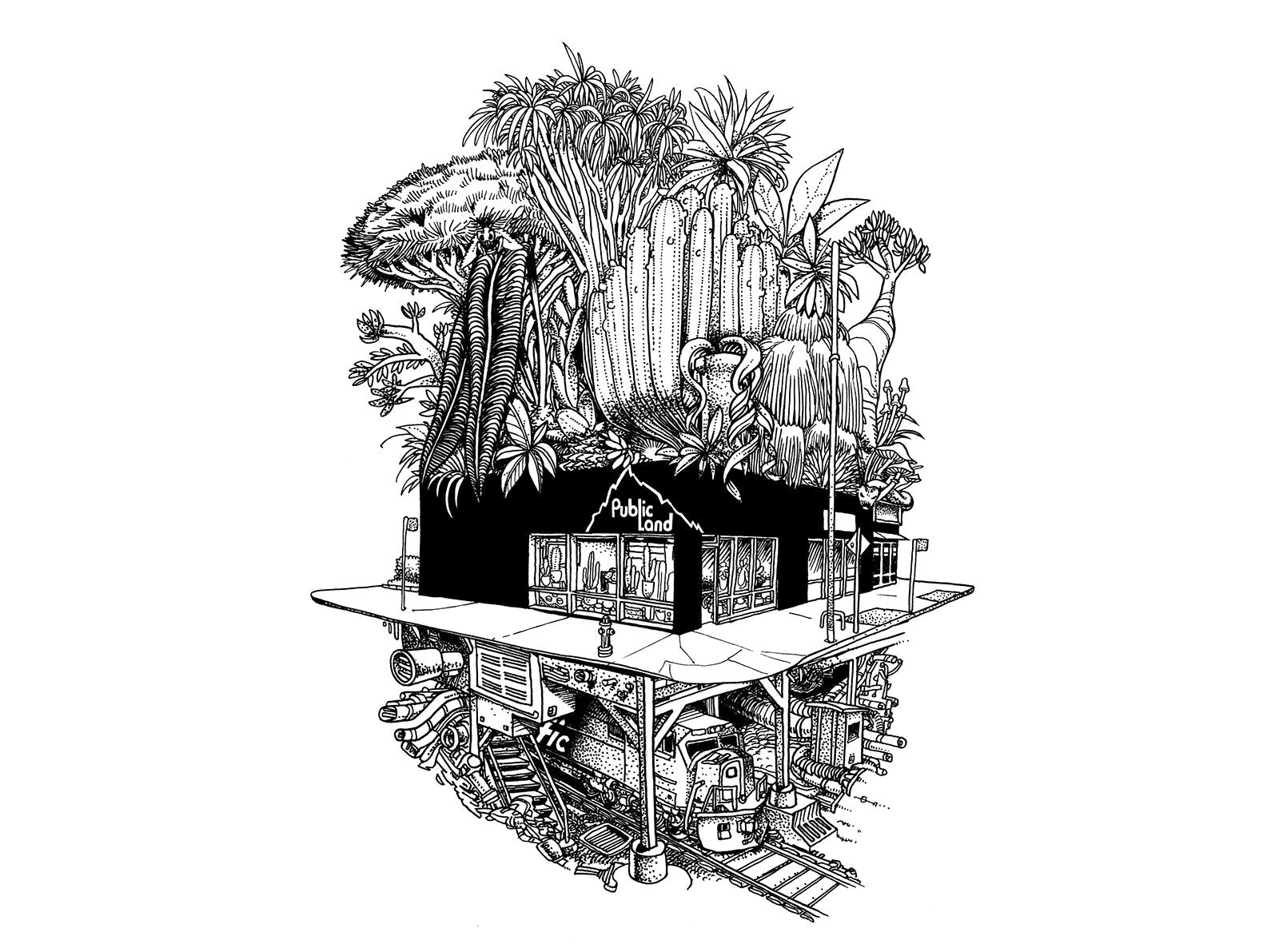 Public Land Shop Shirt - White