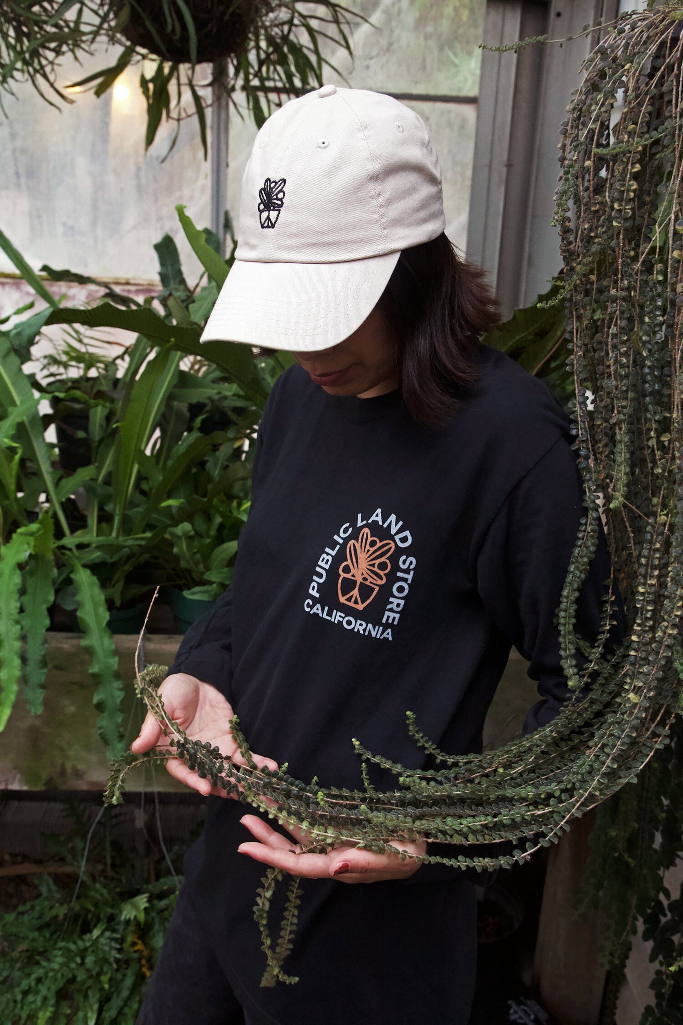 Peace Pot Hat - Stone