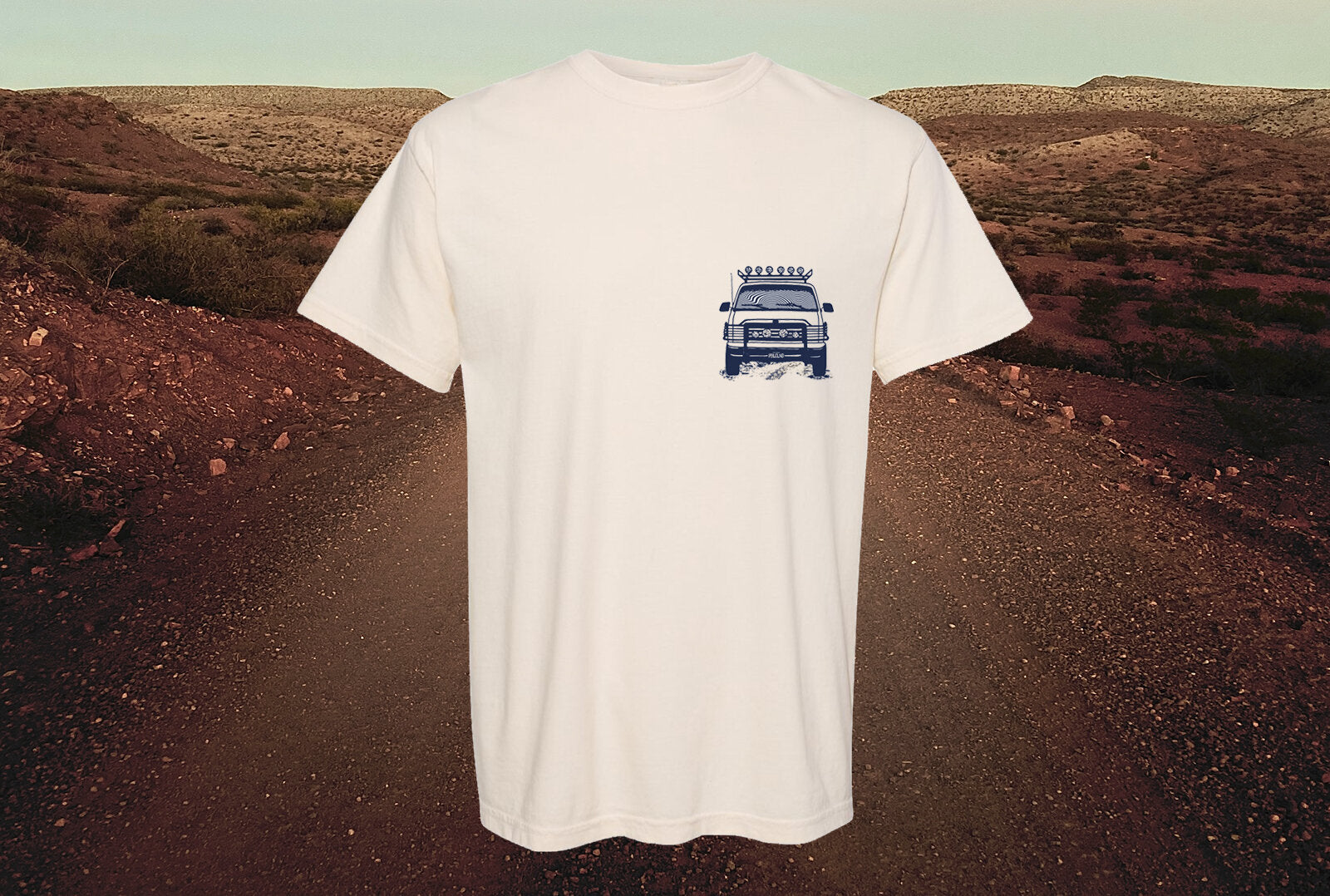 Bumper Sticker Shirt - Ivory