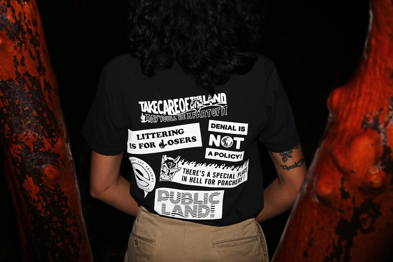 Bumper Sticker Shirt - Black