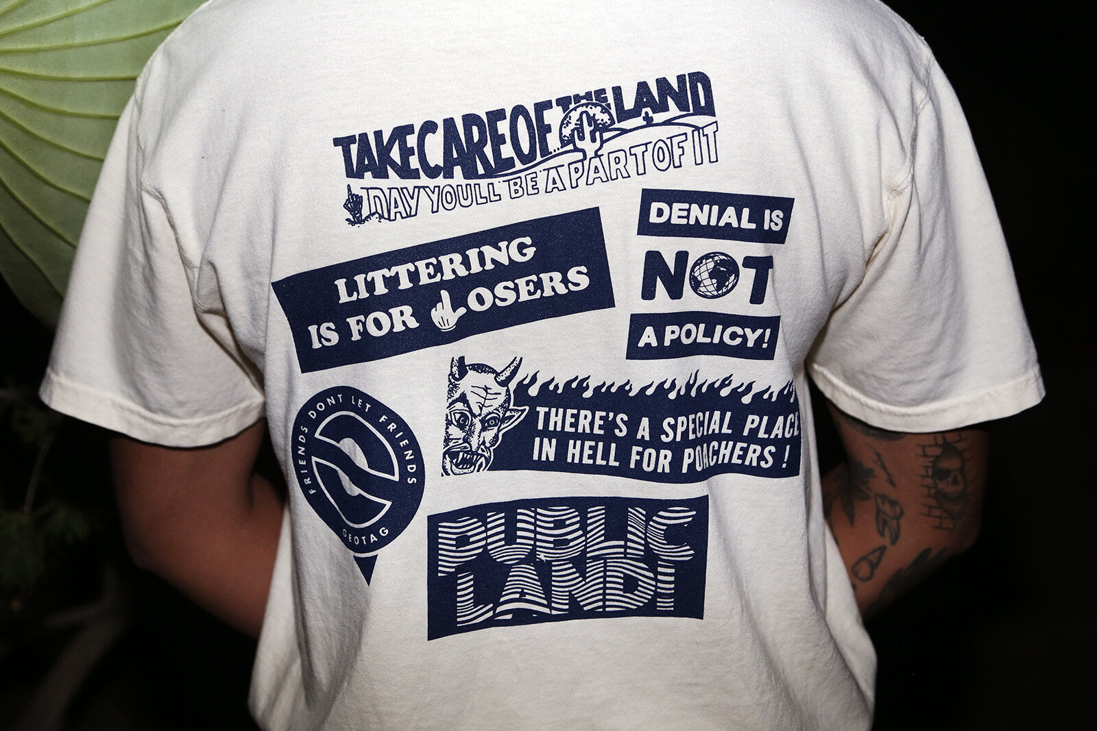 Bumper Sticker Shirt - Ivory