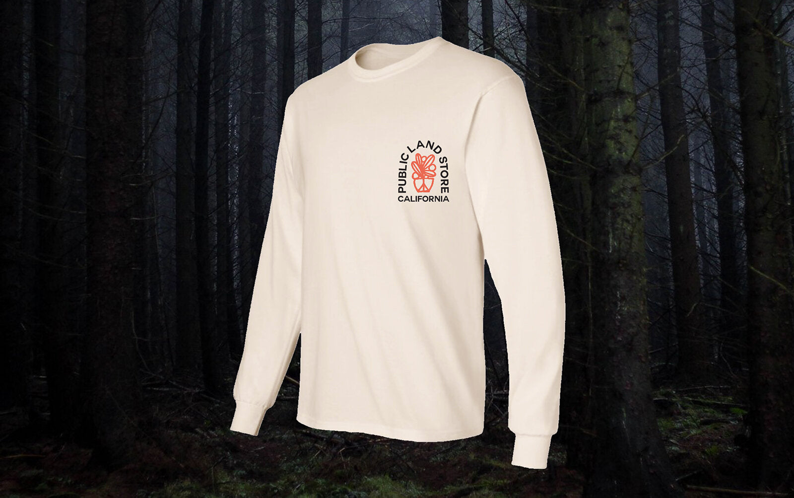 Peace Pot Shirt Ivory - Long Sleeve