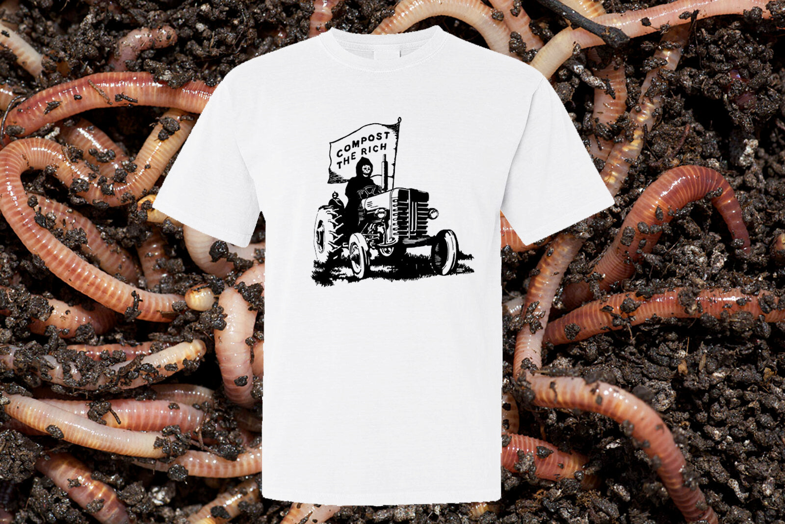 Compost The Rich Shirt - White