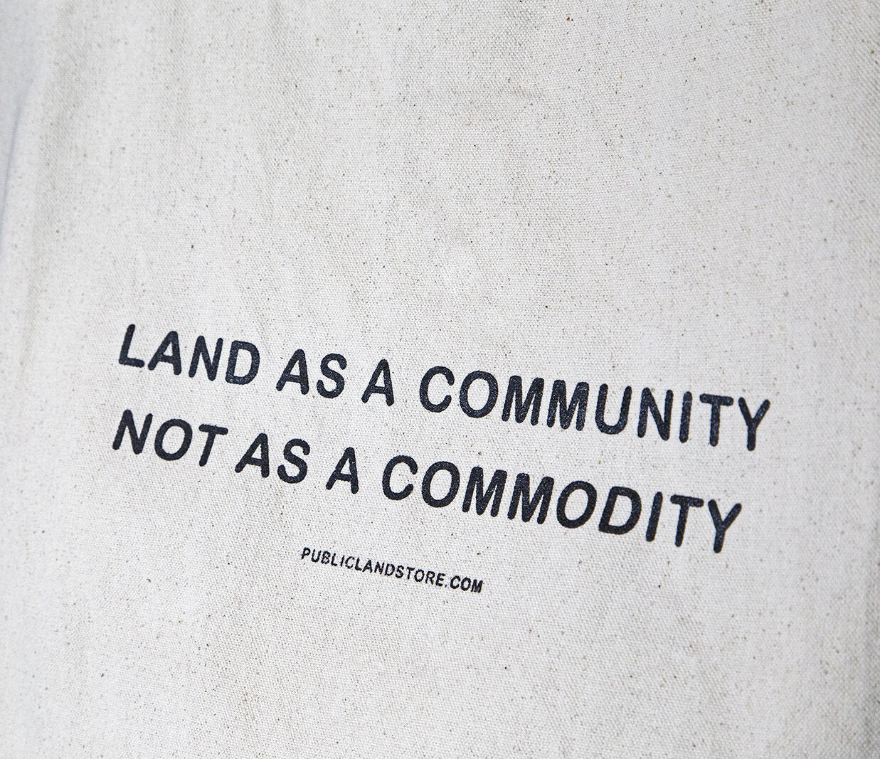 Public Land Tote - Natural