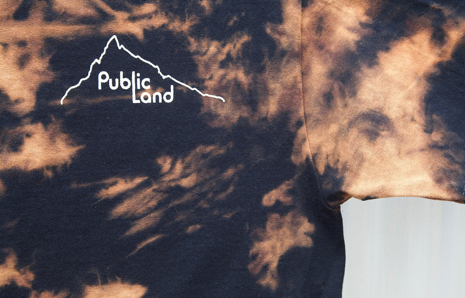 Public Land Shirt - Custom Dyed/Blue