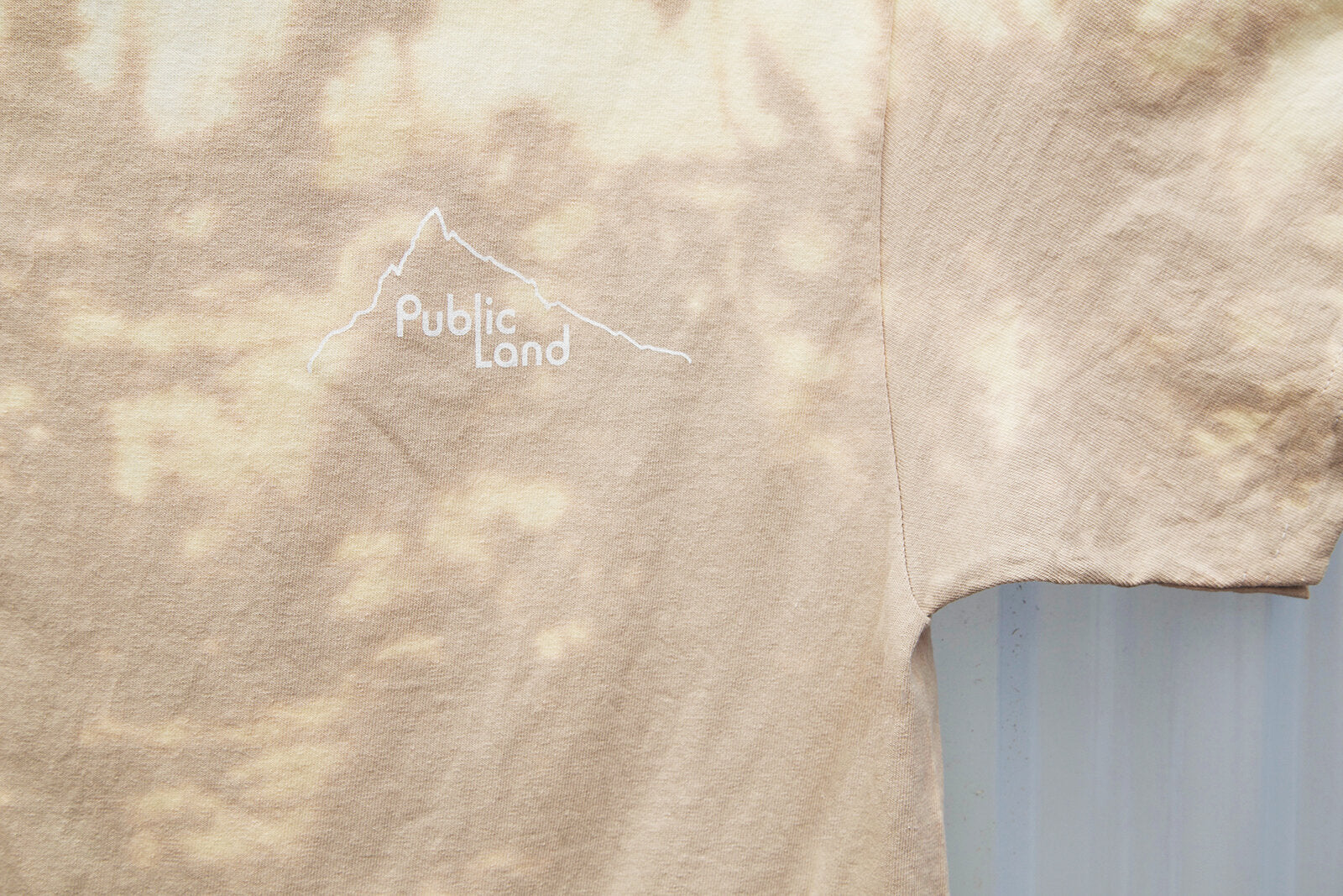 Public Land Shirt- Custom Dyed/Tan